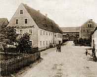 1902: Erbgerichtsgasthof (Alte Postkarte)